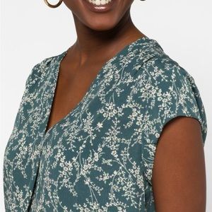 Fun2fun blouse blue floral